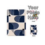 A Minimalist Pattern With Simple Lines And Shapes, Creating A Clean And Modern Aesthetic 04 Playing Cards 54 Designs (Mini)