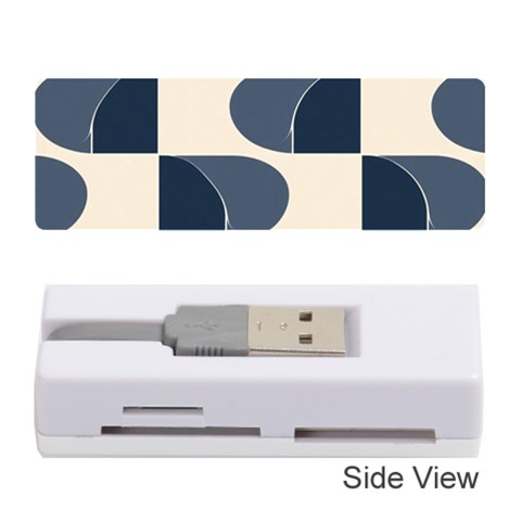 A Minimalist Pattern With Simple Lines And Shapes, Creating A Clean And Modern Aesthetic 04 Memory Card Reader (Stick) from ArtsNow.com Front