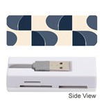 A Minimalist Pattern With Simple Lines And Shapes, Creating A Clean And Modern Aesthetic 04 Memory Card Reader (Stick)