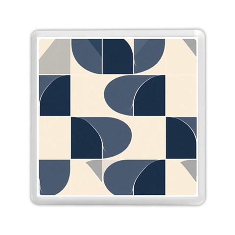 A Minimalist Pattern With Simple Lines And Shapes, Creating A Clean And Modern Aesthetic 04 Memory Card Reader (Square) from ArtsNow.com Front