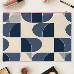 A Minimalist Pattern With Simple Lines And Shapes, Creating A Clean And Modern Aesthetic 04 Cosmetic Bag (XXXL) from ArtsNow.com Back