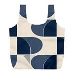 A Minimalist Pattern With Simple Lines And Shapes, Creating A Clean And Modern Aesthetic 04 Full Print Recycle Bag (L)