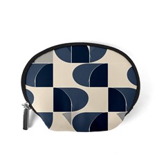 A Minimalist Pattern With Simple Lines And Shapes, Creating A Clean And Modern Aesthetic 04 Accessory Pouch (Small) from ArtsNow.com Back