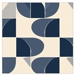 A Minimalist Pattern With Simple Lines And Shapes, Creating A Clean And Modern Aesthetic 04 Square Satin Scarf (36  x 36 )