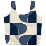 A Minimalist Pattern With Simple Lines And Shapes, Creating A Clean And Modern Aesthetic 04 Full Print Recycle Bag (XXL)