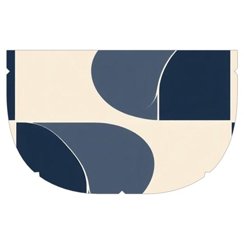 A Minimalist Pattern With Simple Lines And Shapes, Creating A Clean And Modern Aesthetic 04 Make Up Case (Medium) from ArtsNow.com Side Right