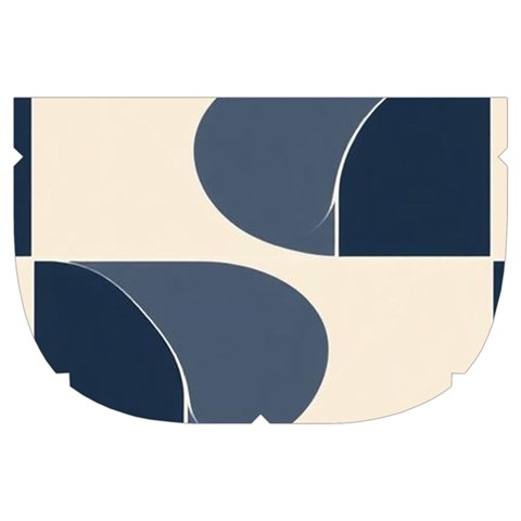 A Minimalist Pattern With Simple Lines And Shapes, Creating A Clean And Modern Aesthetic 04 Make Up Case (Large) from ArtsNow.com Side Right