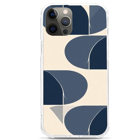 A Minimalist Pattern With Simple Lines And Shapes, Creating A Clean And Modern Aesthetic 04 iPhone 12 Pro max TPU UV Print Case from ArtsNow.com Front