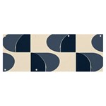 A Minimalist Pattern With Simple Lines And Shapes, Creating A Clean And Modern Aesthetic 04 Banner and Sign 8  x 3 