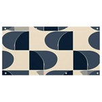 A Minimalist Pattern With Simple Lines And Shapes, Creating A Clean And Modern Aesthetic 04 Banner and Sign 8  x 4 