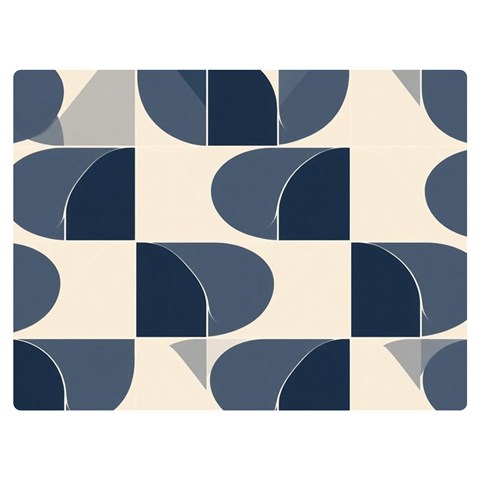 A Minimalist Pattern With Simple Lines And Shapes, Creating A Clean And Modern Aesthetic 04 Two Sides Premium Plush Fleece Blanket (Baby Size) from ArtsNow.com 40 x30  Blanket Back