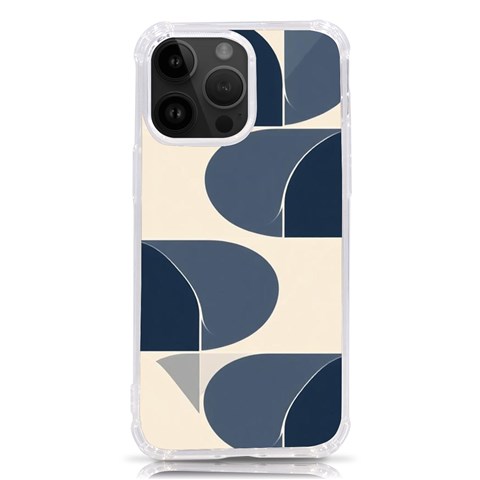 A Minimalist Pattern With Simple Lines And Shapes, Creating A Clean And Modern Aesthetic 04 iPhone 14 Pro Max TPU UV Print Case from ArtsNow.com Front