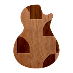 A Minimalist Pattern With Simple Lines And Shapes, Creating A Clean And Modern Aesthetic 04 Guitar Shape Wood Guitar Pick Holder Case And Picks Set from ArtsNow.com Front