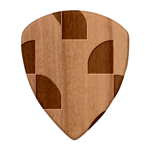 A Minimalist Pattern With Simple Lines And Shapes, Creating A Clean And Modern Aesthetic 04 Guitar Shape Wood Guitar Pick Holder Case And Picks Set from ArtsNow.com Pick