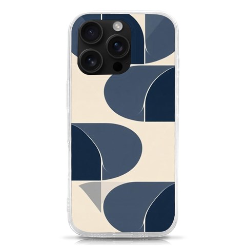 A Minimalist Pattern With Simple Lines And Shapes, Creating A Clean And Modern Aesthetic 04 iPhone 16 Pro TPU UV Print Case from ArtsNow.com Front