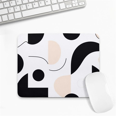 A Minimalist Pattern With Simple Lines And Shapes, Creating A Clean And Modern Aesthetic 05 Small Mousepad from ArtsNow.com Front