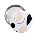 A Minimalist Pattern With Simple Lines And Shapes, Creating A Clean And Modern Aesthetic 05 2.25  Handbag Mirrors