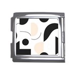 A Minimalist Pattern With Simple Lines And Shapes, Creating A Clean And Modern Aesthetic 05 Mega Link Italian Charm (18mm)