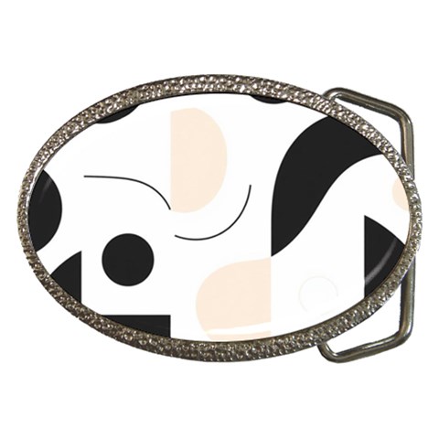 A Minimalist Pattern With Simple Lines And Shapes, Creating A Clean And Modern Aesthetic 05 Belt Buckles from ArtsNow.com Front