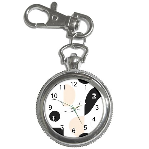 A Minimalist Pattern With Simple Lines And Shapes, Creating A Clean And Modern Aesthetic 05 Key Chain Watches from ArtsNow.com Front