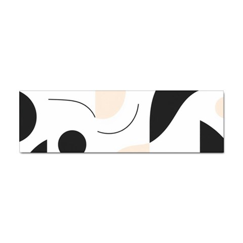 A Minimalist Pattern With Simple Lines And Shapes, Creating A Clean And Modern Aesthetic 05 Sticker Bumper (10 pack) from ArtsNow.com Front