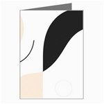 A Minimalist Pattern With Simple Lines And Shapes, Creating A Clean And Modern Aesthetic 05 Greeting Card