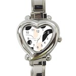 A Minimalist Pattern With Simple Lines And Shapes, Creating A Clean And Modern Aesthetic 05 Heart Italian Charm Watch