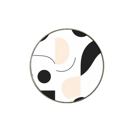 A Minimalist Pattern With Simple Lines And Shapes, Creating A Clean And Modern Aesthetic 05 Hat Clip Ball Marker (4 pack) from ArtsNow.com Front