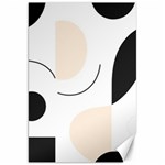 A Minimalist Pattern With Simple Lines And Shapes, Creating A Clean And Modern Aesthetic 05 Canvas 20  x 30 