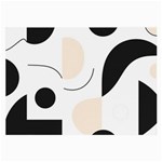 A Minimalist Pattern With Simple Lines And Shapes, Creating A Clean And Modern Aesthetic 05 Large Glasses Cloth