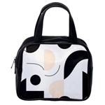 A Minimalist Pattern With Simple Lines And Shapes, Creating A Clean And Modern Aesthetic 05 Classic Handbag (One Side)