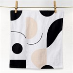 A Minimalist Pattern With Simple Lines And Shapes, Creating A Clean And Modern Aesthetic 05 Face Towel