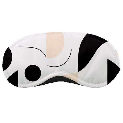 A Minimalist Pattern With Simple Lines And Shapes, Creating A Clean And Modern Aesthetic 05 Sleep Mask from ArtsNow.com Front