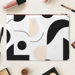 A Minimalist Pattern With Simple Lines And Shapes, Creating A Clean And Modern Aesthetic 05 Cosmetic Bag (XL) from ArtsNow.com Back