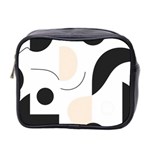 A Minimalist Pattern With Simple Lines And Shapes, Creating A Clean And Modern Aesthetic 05 Mini Toiletries Bag (Two Sides)