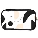 A Minimalist Pattern With Simple Lines And Shapes, Creating A Clean And Modern Aesthetic 05 Toiletries Bag (One Side)