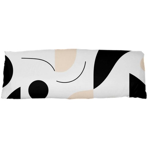 A Minimalist Pattern With Simple Lines And Shapes, Creating A Clean And Modern Aesthetic 05 25 x71  Body Pillow Case Dakimakura (Two Sides) from ArtsNow.com Back