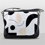 A Minimalist Pattern With Simple Lines And Shapes, Creating A Clean And Modern Aesthetic 05 Messenger Bag