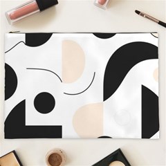 A Minimalist Pattern With Simple Lines And Shapes, Creating A Clean And Modern Aesthetic 05 Cosmetic Bag (XXL) from ArtsNow.com Front