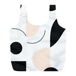 A Minimalist Pattern With Simple Lines And Shapes, Creating A Clean And Modern Aesthetic 05 Full Print Recycle Bag (L)