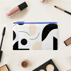 A Minimalist Pattern With Simple Lines And Shapes, Creating A Clean And Modern Aesthetic 05 Cosmetic Bag (XS) from ArtsNow.com Front