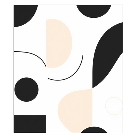 A Minimalist Pattern With Simple Lines And Shapes, Creating A Clean And Modern Aesthetic 05 Duvet Cover Double Side (California King Size) from ArtsNow.com Back