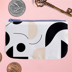 A Minimalist Pattern With Simple Lines And Shapes, Creating A Clean And Modern Aesthetic 05 Large Coin Purse from ArtsNow.com Front