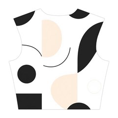 A Minimalist Pattern With Simple Lines And Shapes, Creating A Clean And Modern Aesthetic 05 Cotton Crop Top from ArtsNow.com Back