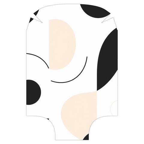 A Minimalist Pattern With Simple Lines And Shapes, Creating A Clean And Modern Aesthetic 05 Luggage Cover (Large) from ArtsNow.com Back