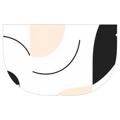 A Minimalist Pattern With Simple Lines And Shapes, Creating A Clean And Modern Aesthetic 05 Make Up Case (Medium) from ArtsNow.com Side Right