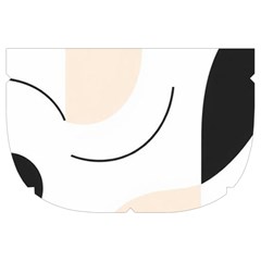 A Minimalist Pattern With Simple Lines And Shapes, Creating A Clean And Modern Aesthetic 05 Make Up Case (Large) from ArtsNow.com Side Right