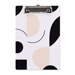 A Minimalist Pattern With Simple Lines And Shapes, Creating A Clean And Modern Aesthetic 05 A5 Acrylic Clipboard