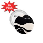 A Minimalist Pattern With Simple Lines And Shapes, Creating A Clean And Modern Aesthetic 06 1.75  Buttons (10 pack)