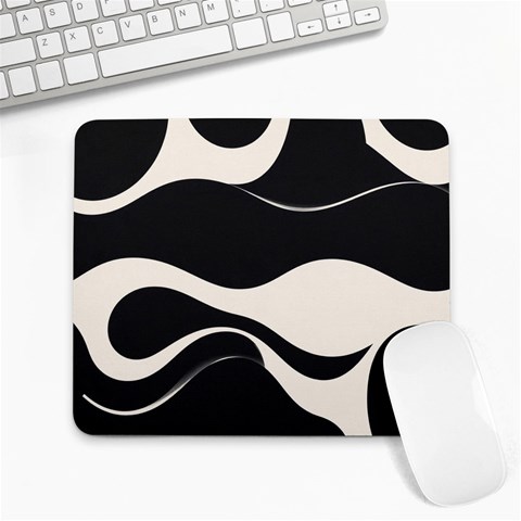 A Minimalist Pattern With Simple Lines And Shapes, Creating A Clean And Modern Aesthetic 06 Large Mousepad from ArtsNow.com Front